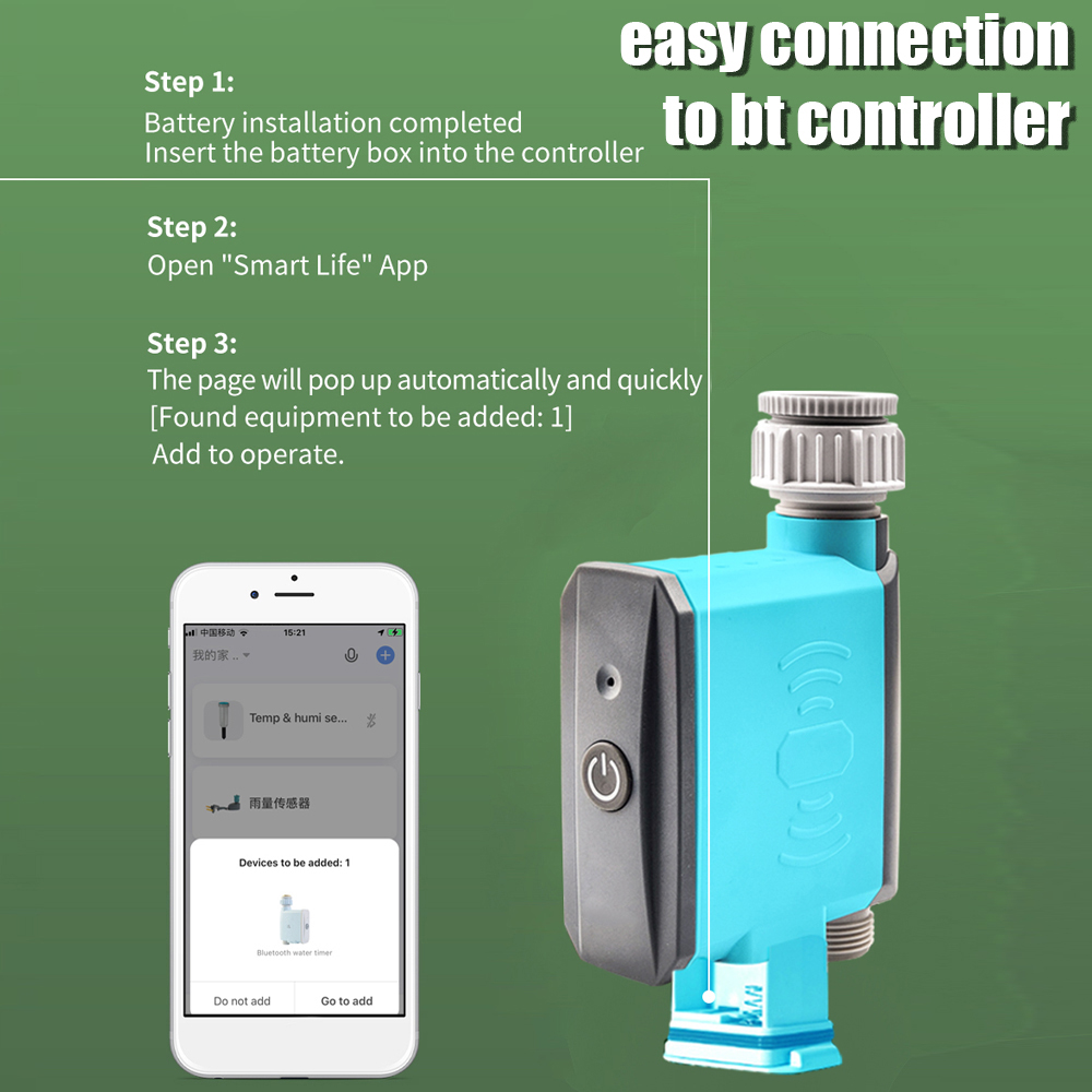 Wifi Irrigation Timer - Inteligentny kontroler nawadniania Wi-Fi BT, timer
