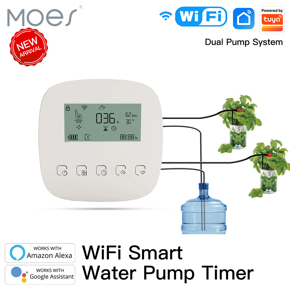 Gardena Smart Irrigation Control - Inteligentny system nawadniania WiFi Tuya, automatyczny