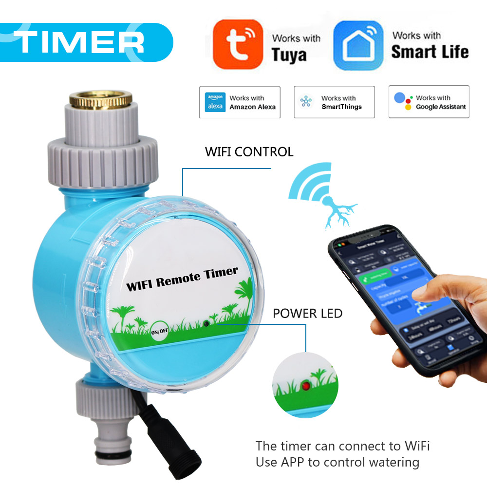 Smart Garden Greenhouse - WiFi bezprzewodowy zegar wodny do ogrodu