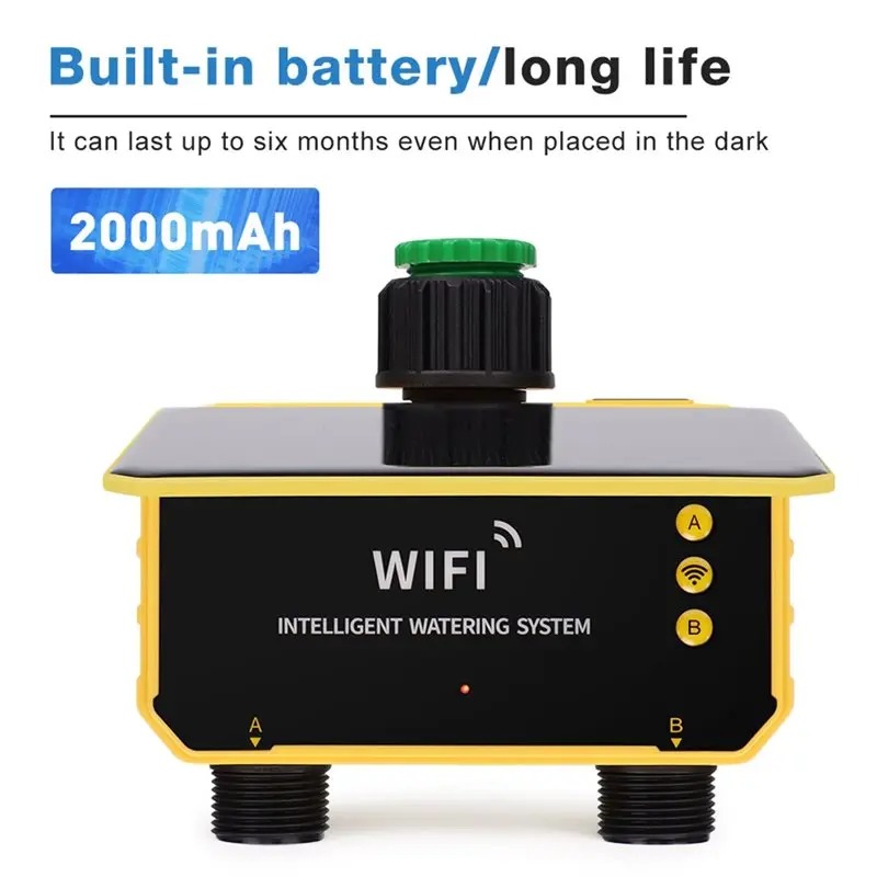 1/2 Wyjścia WIFI Solarny Stero – Wifi Irrigation Timer recenzja i cena