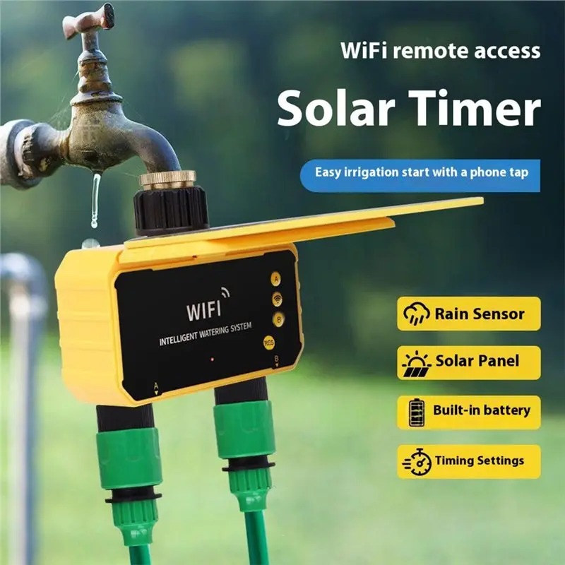 1/2 Wyjścia WIFI Solarny Stero – Wifi Irrigation Timer recenzja i cena
