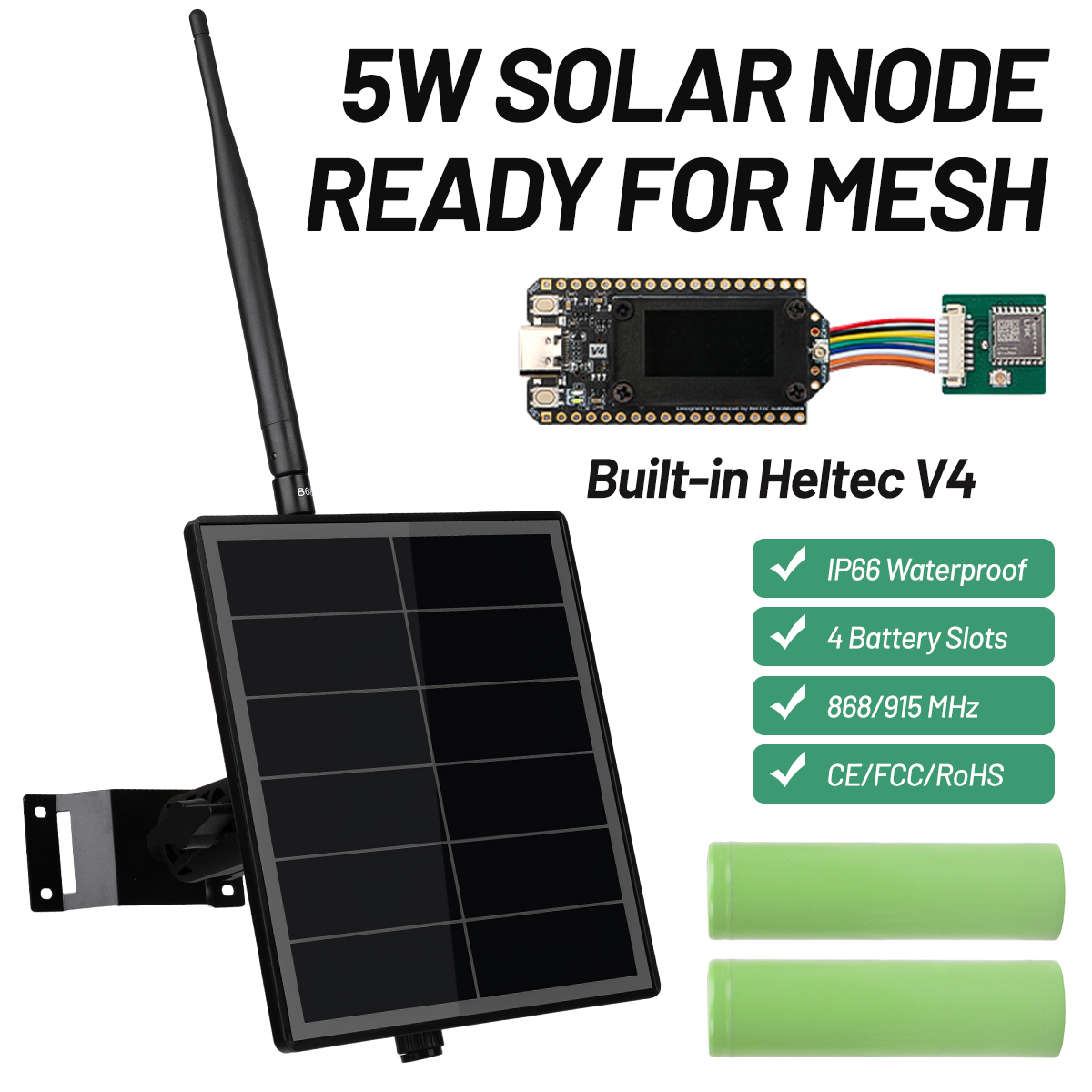 Zewnętrzny solarny węzeł Mesht – Smart Garden Esp32 recenzja i cena