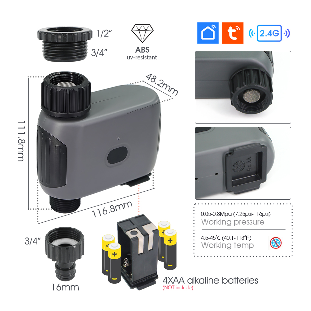 Inteligentny system nawilżania – Wifi Irrigation Timer recenzja i cena
