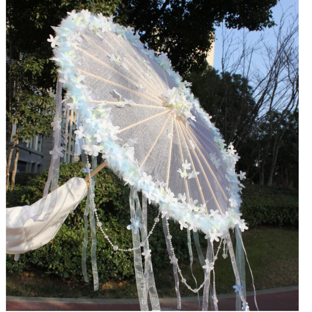 Hanfu Flower Waterproof Beach  – Smart Garden Umbrella recenzja i cena