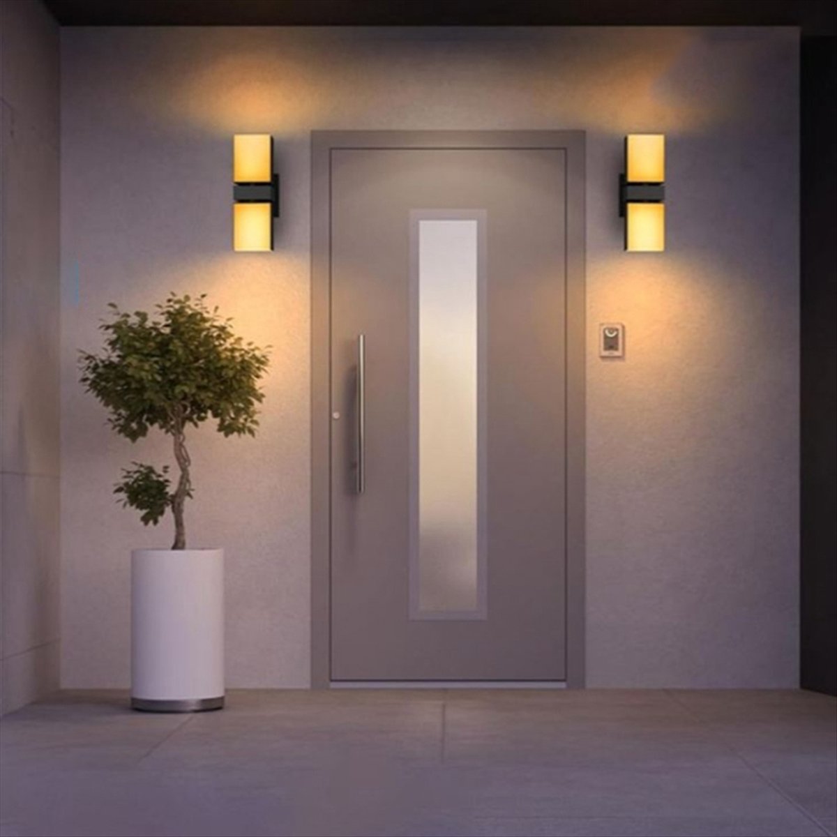 AA19 LED Lampa Ścienna z Podwó – Smart Garden Fence & Balcony Hanging Planter recenzja i cena