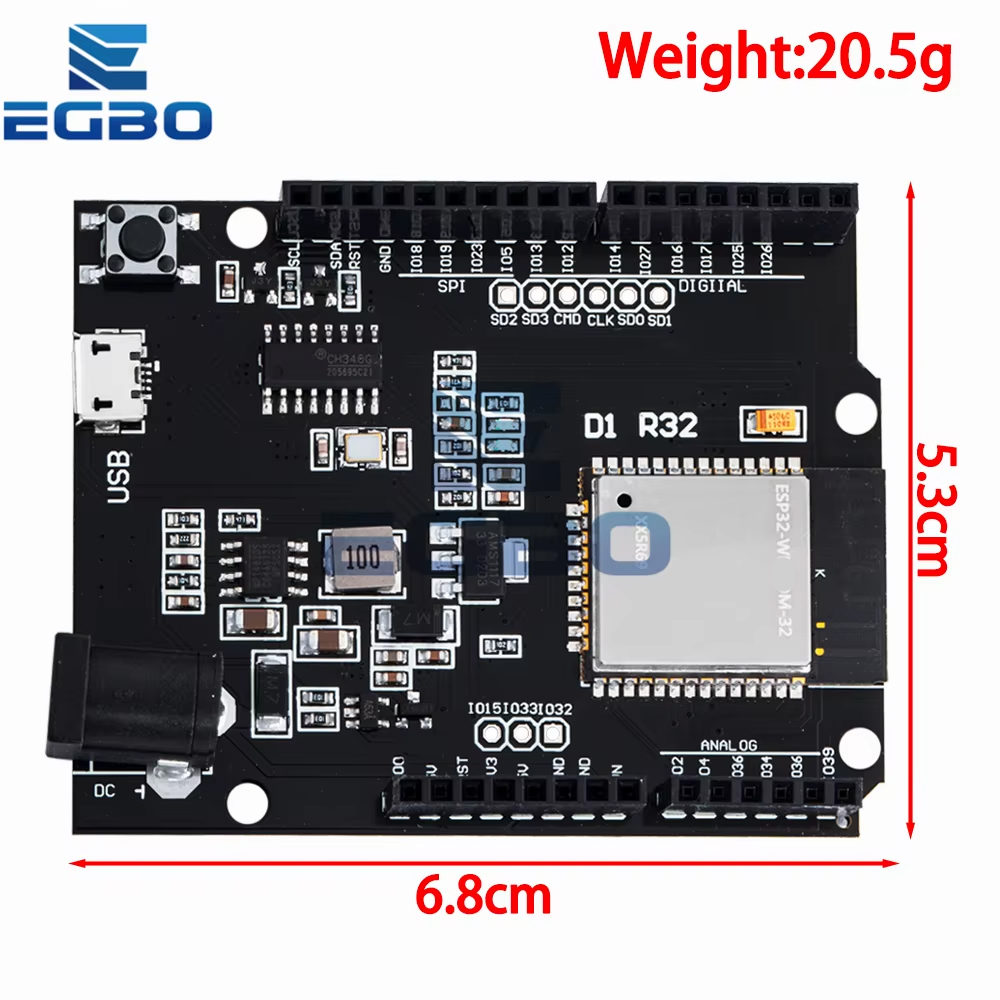 Płytka rozwojowa Wemos D1 R32  – Smart Garden Esp32 recenzja i cena
