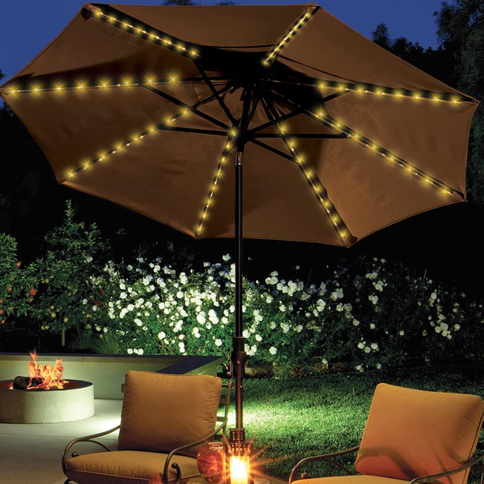 104 LED Lampki Parasolowe Zewn – Smart Garden Umbrella recenzja i cena