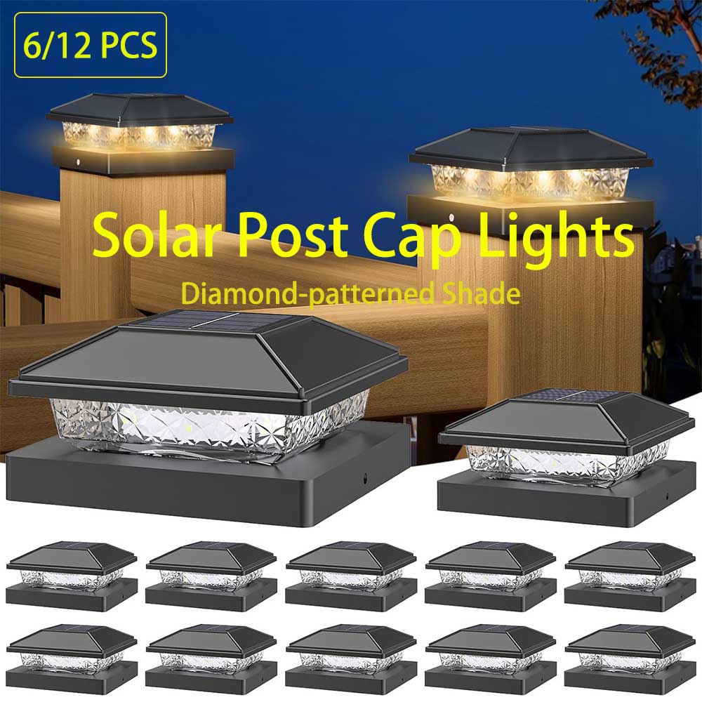 6/12X Zewnętrzne solarne lampk – Smart Garden Fence & Balcony Hanging Planter recenzja i cena