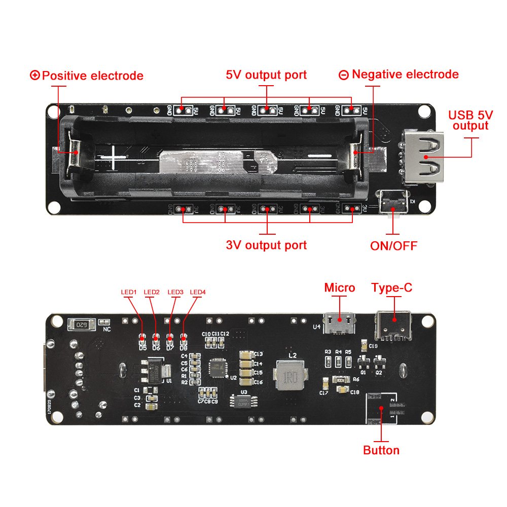 WEMOS ESP32 18650 Lithium Batt – Smart Garden Esp32 recenzja i cena