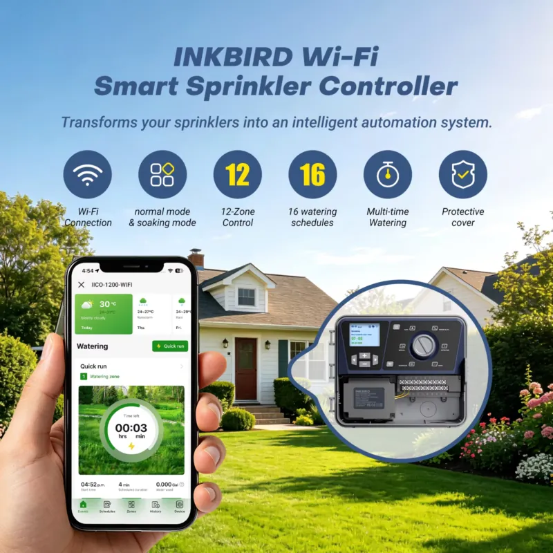 Inteligentny sterownik nawadni – Wifi Irrigation Timer recenzja i cena