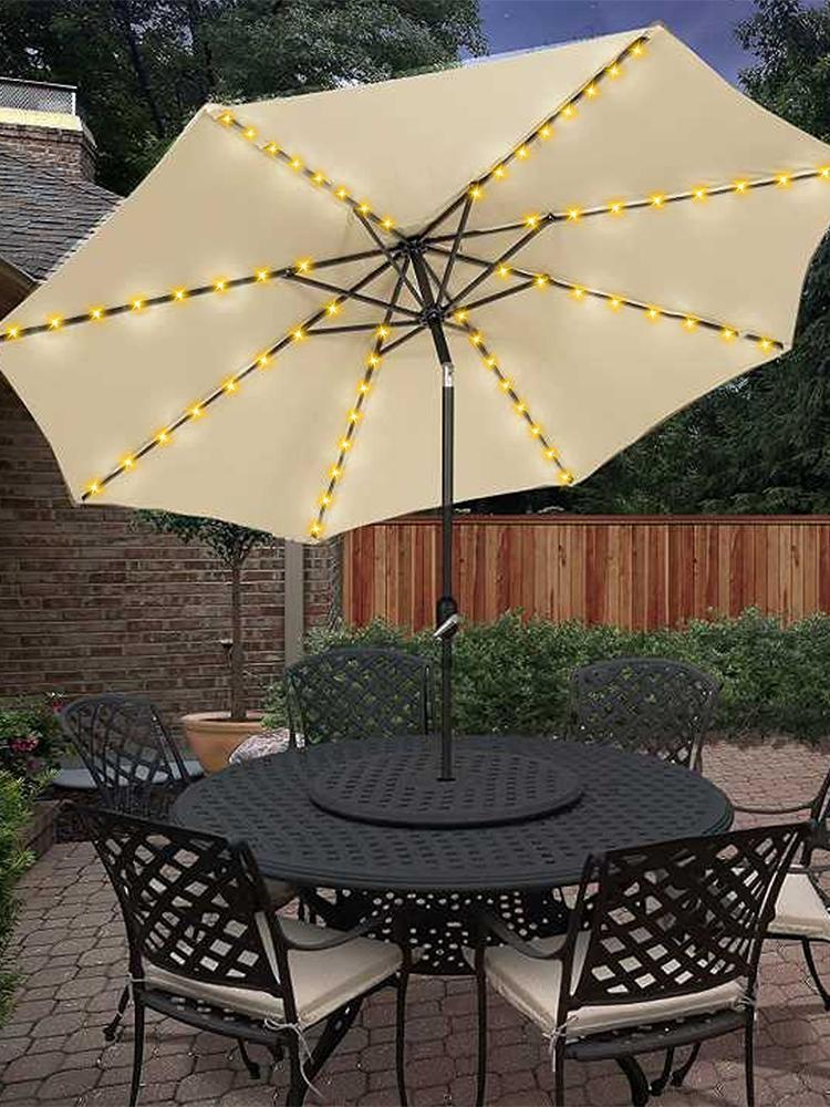 104 LED Lampki Sznurkowe w Ksz – Smart Garden Umbrella recenzja i cena