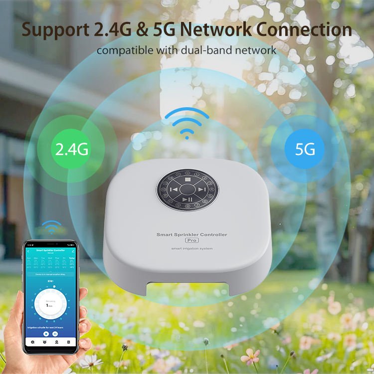 Sterownik zraszaczy WiFi Tuya, – Wifi Irrigation Timer recenzja i cena