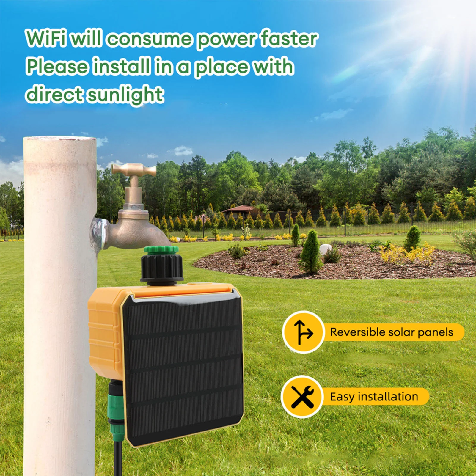 Solarny inteligentny timer do  – Wifi Irrigation Timer recenzja i cena