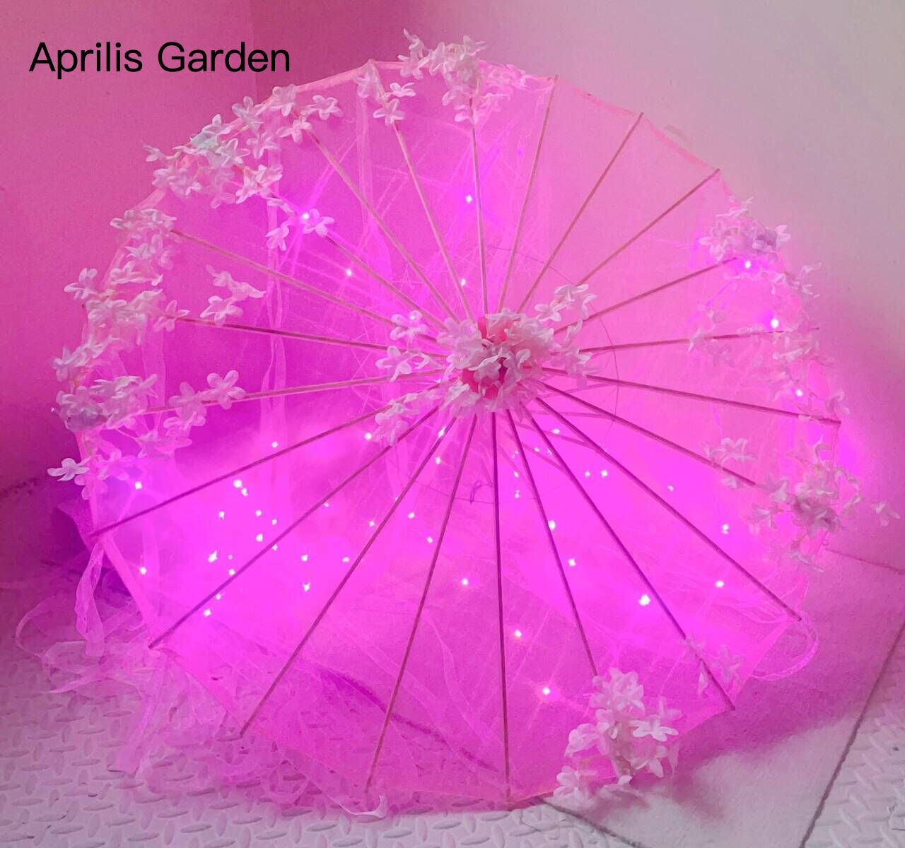 LED przędza jedwabna tkanina k – Smart Garden Umbrella recenzja i cena