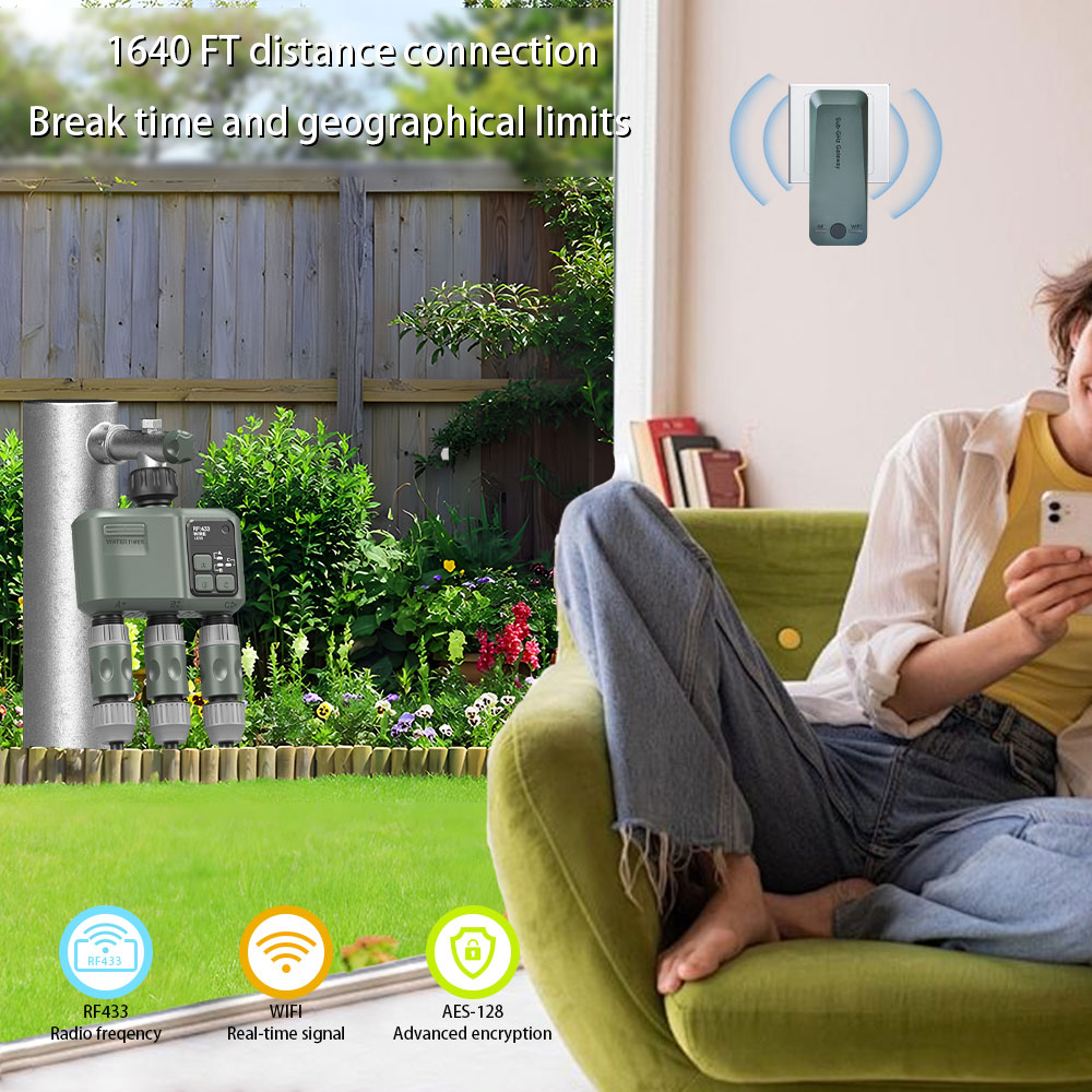Tuya Wifi+RF433 3-wyjściowy Ti – Wifi Irrigation Timer recenzja i cena