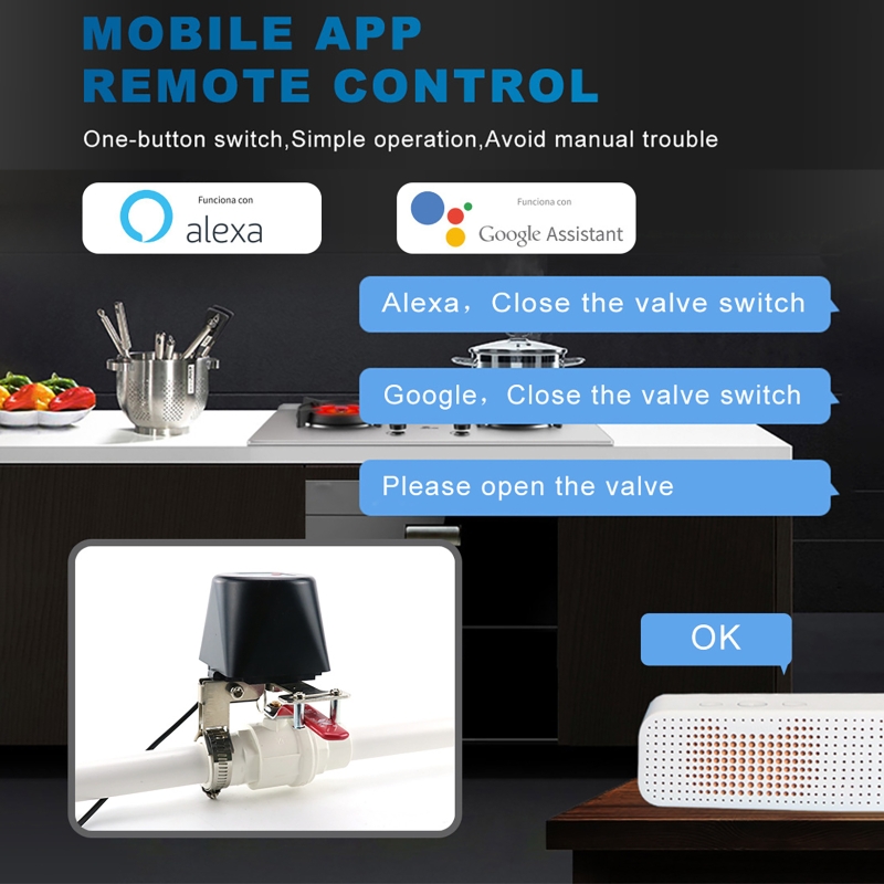 Inteligentny zawór gazowy Tuya – Wifi Irrigation Timer recenzja i cena