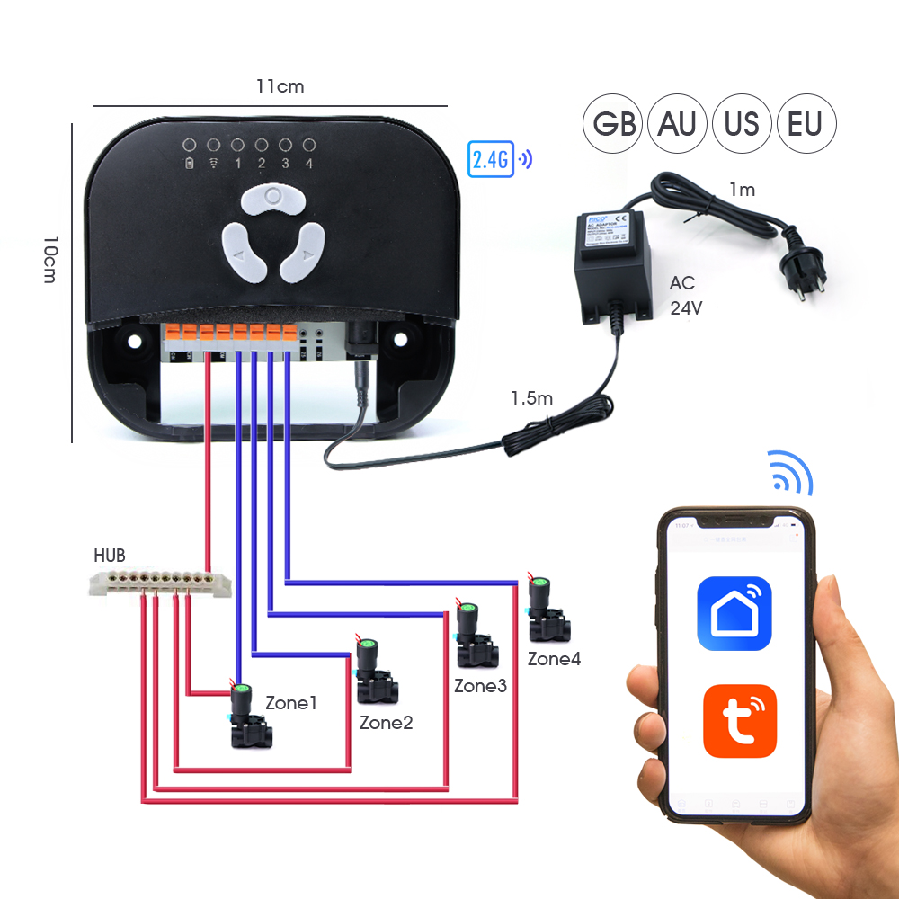 Kontroler zaworu elektromagnet – Smart Garden Greenhouse recenzja i cena